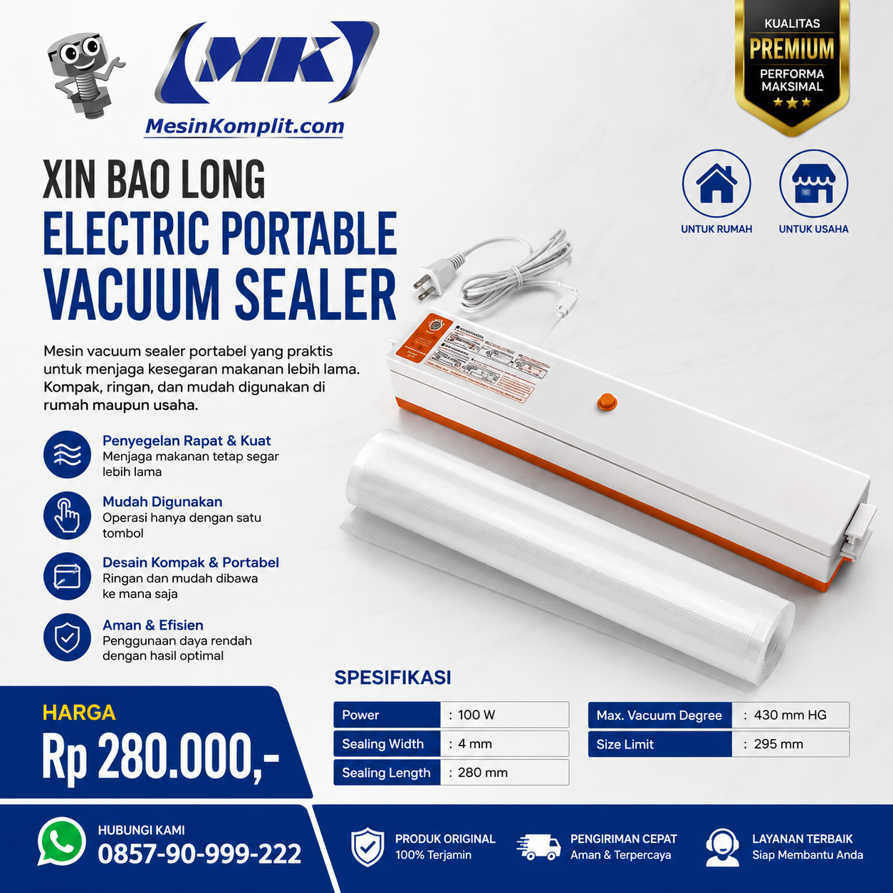 Plastik Emboss Sealer Min...